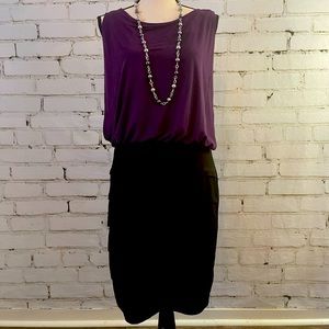 Gorgeous office dress with a little pizazz.